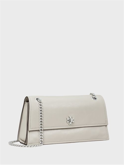 Borsa a spalla in pelle con chiusura turn-lock TORY BURCH | 167058020